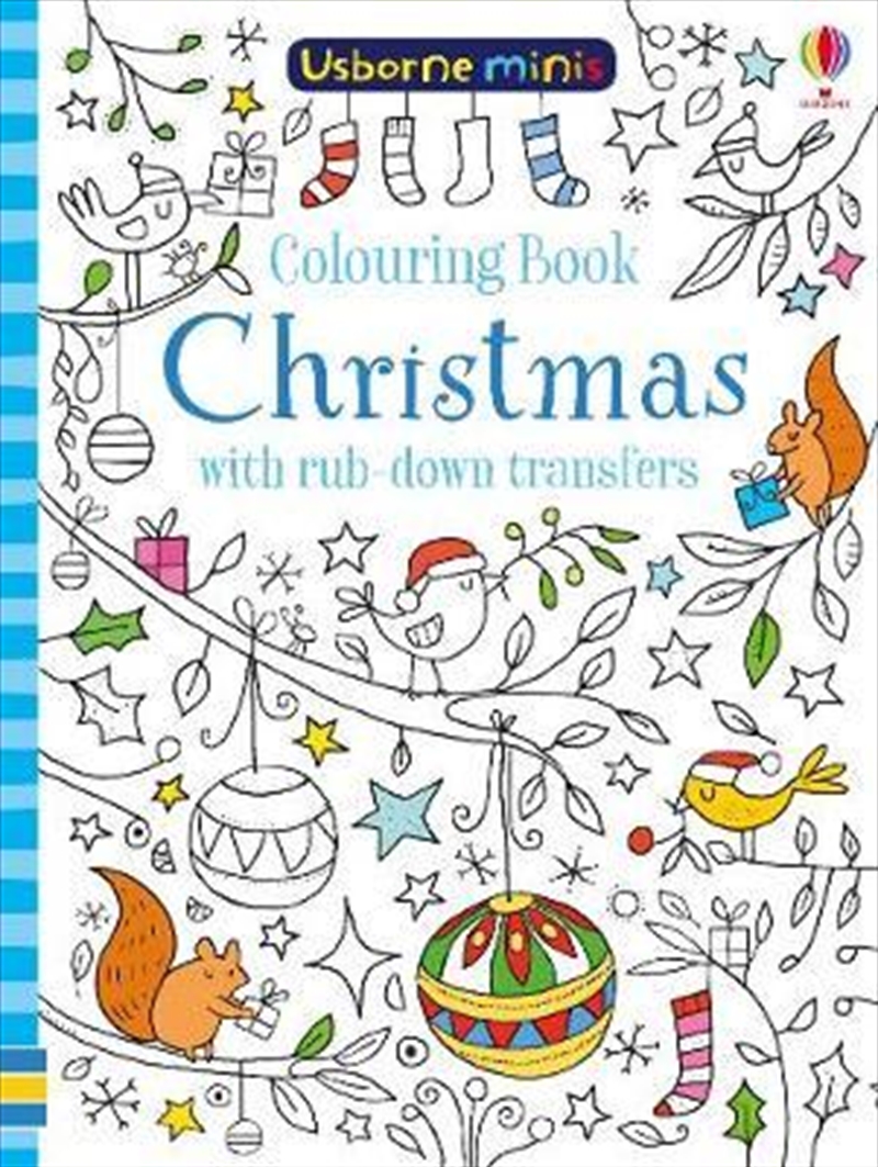 Colouring Book Christmas with Rub-Down Transfers/Product Detail/Kids Colouring