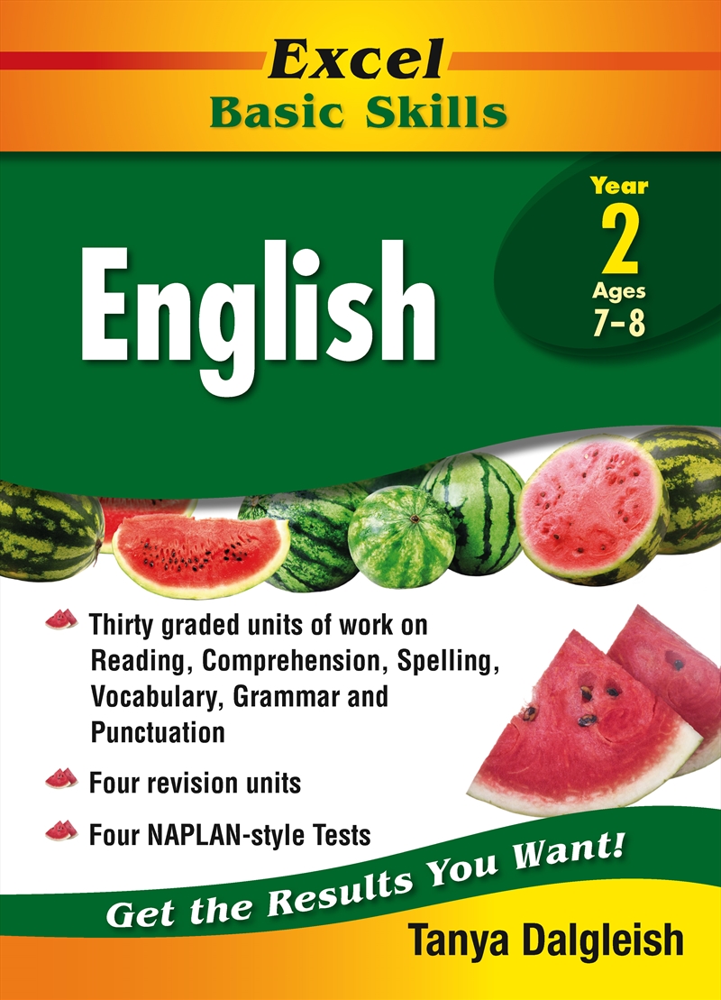 Excel Basic Skills Workbook: English Year 2/Product Detail/Reading