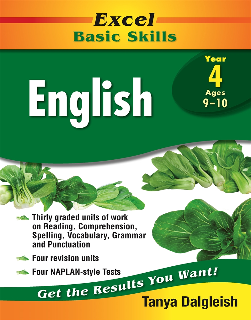 Excel Basic Skills Workbook: English Year 4/Product Detail/Reading