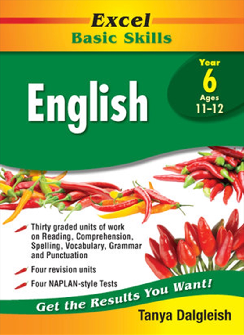 Excel Basic Skills Workbook: English Year 6/Product Detail/Reading