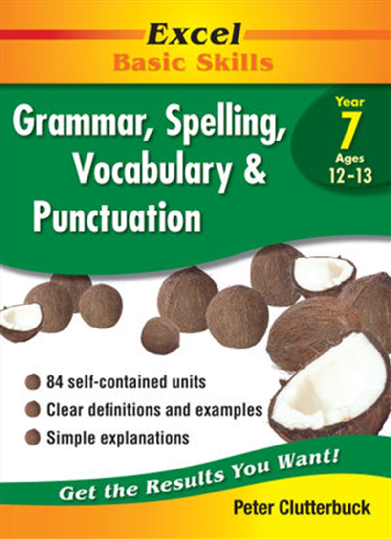 Excel Basic Skills Workbook: Grammar, Spelling, Vocabulary and Punctuation Year 7/Product Detail/Reading