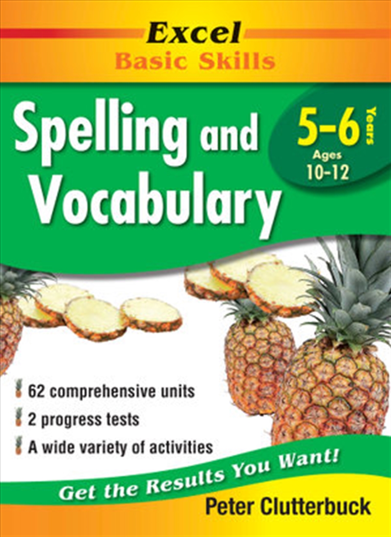 Excel Basic Skills Workbook: Spelling and Vocabulary Years 5-6/Product Detail/Reading