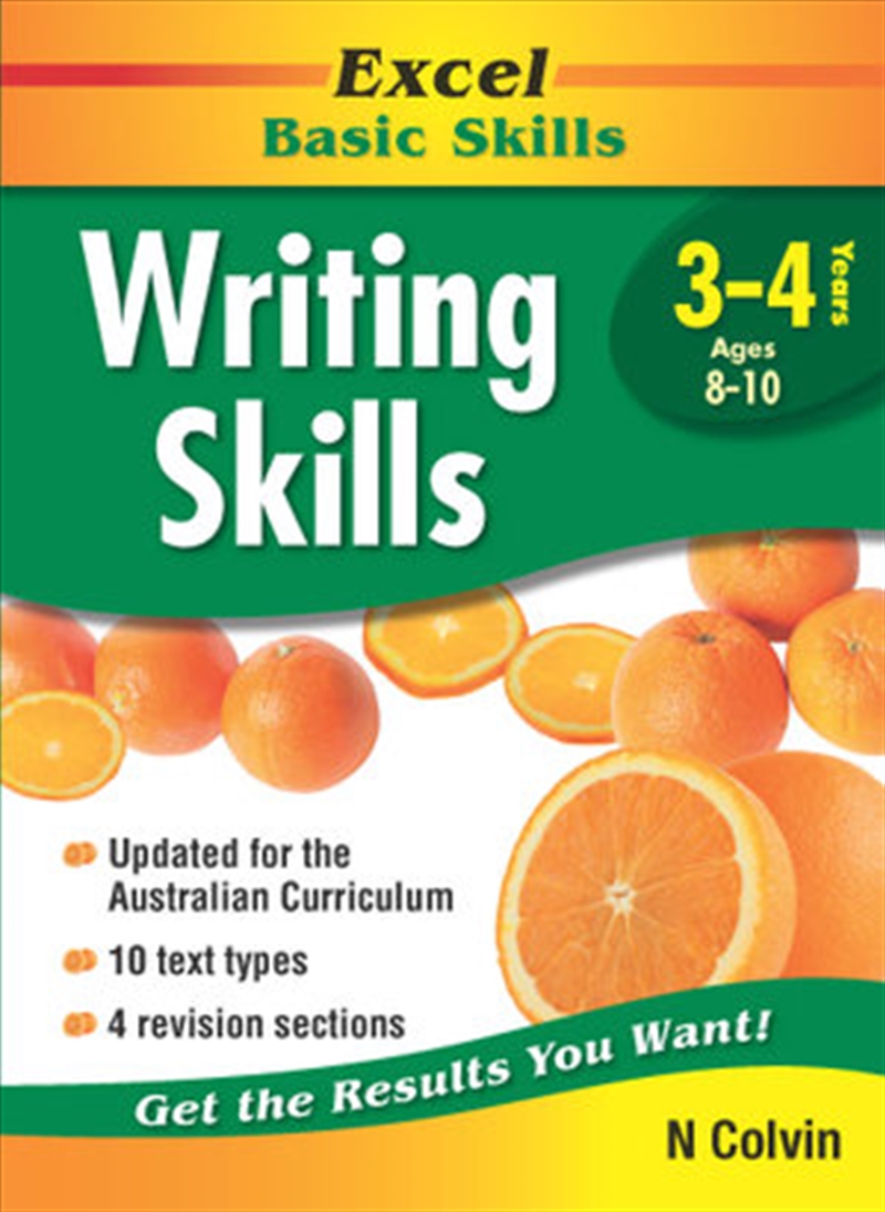 Excel Basic Skills Workbook: Writing Skills Years 3-4/Product Detail/Reading