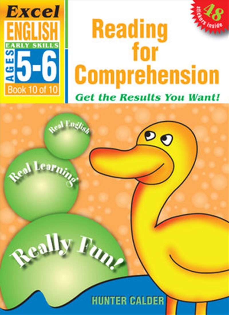 Excel Early Skills English Book 10: Reading for Comprehension Ages 5-6/Product Detail/Reading
