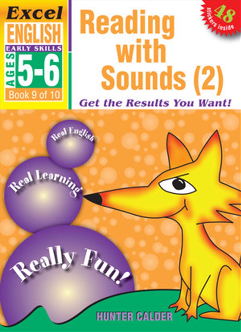Excel Early Skills English Book 9: Reading with Sounds 2 Ages 5-6/Product Detail/Reading