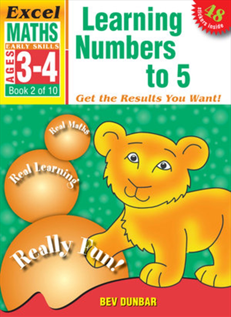 Excel Early Skills Maths Book 2: Learning Numbers to 5 Ages 3-4/Product Detail/Reading