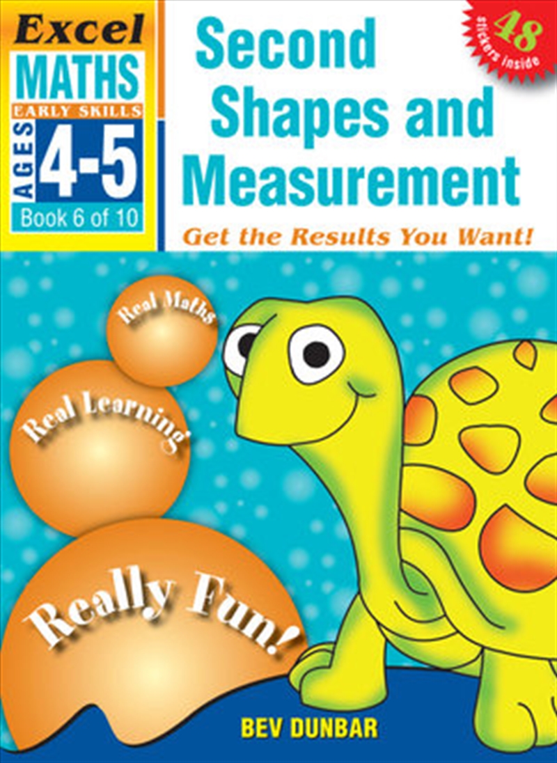 Excel Early Skills Maths Book 6: Second Shapes and Measurement Ages 4-5/Product Detail/Reading