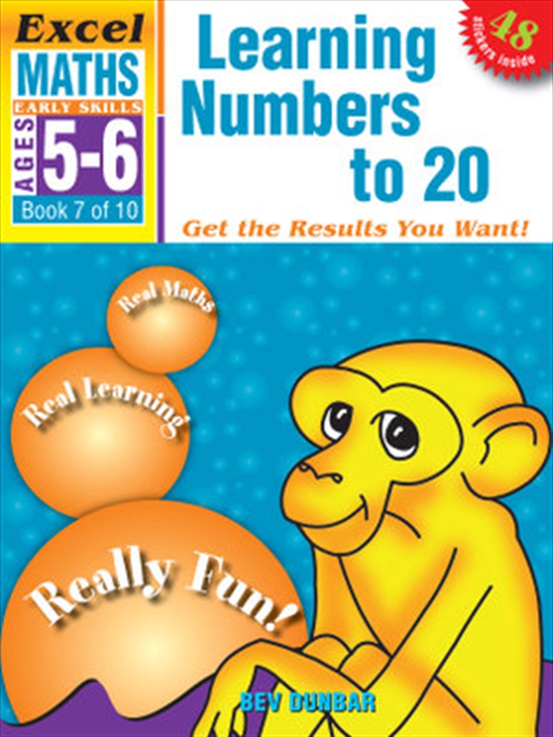 Excel Early Skills Maths Book 7: Learning Numbers to 20 Ages 5-6/Product Detail/Reading
