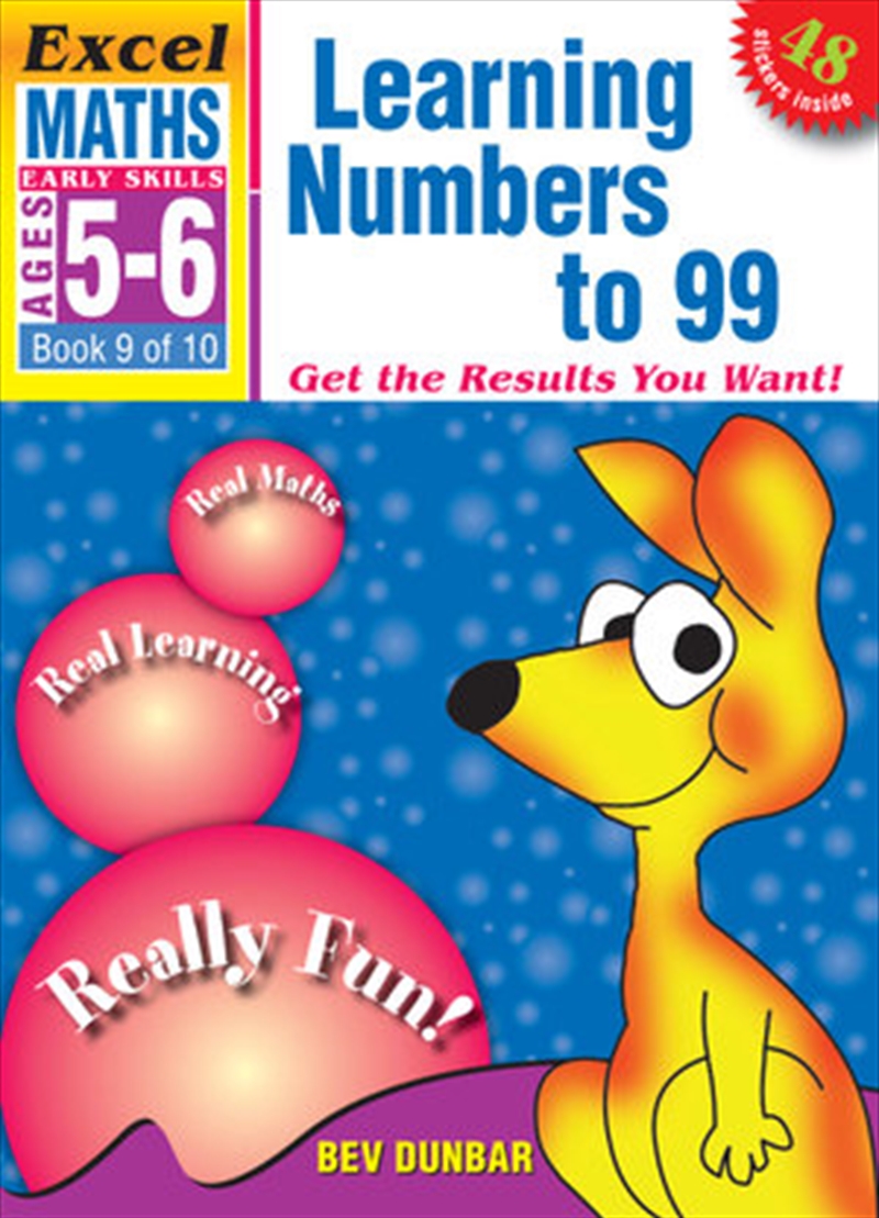 Excel Early Skills Maths Book 9: Learning Numbers to 99 Ages 5-6/Product Detail/Reading