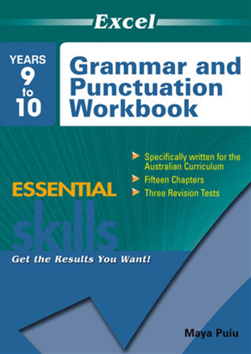 Excel Essential Skills: Grammar and Punctuation Workbook Years 9-10/Product Detail/Reading