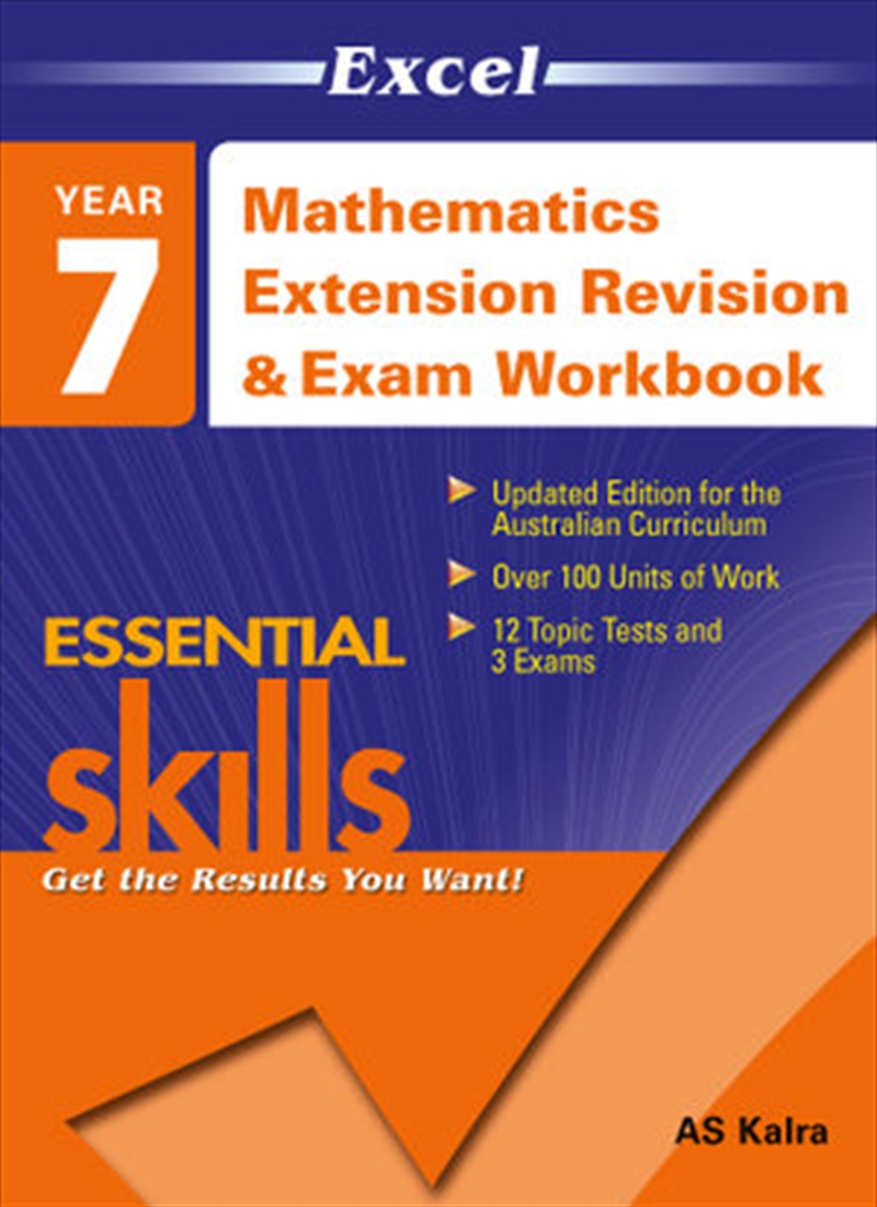 Excel Essential Skills: Mathematics Extension Revision & Exam Workbook Year 7/Product Detail/Reading