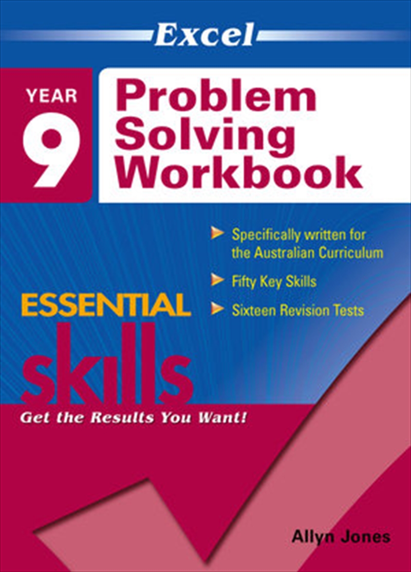 Excel Essential Skills: Problem Solving Workbook Year 9 | Paperback Book