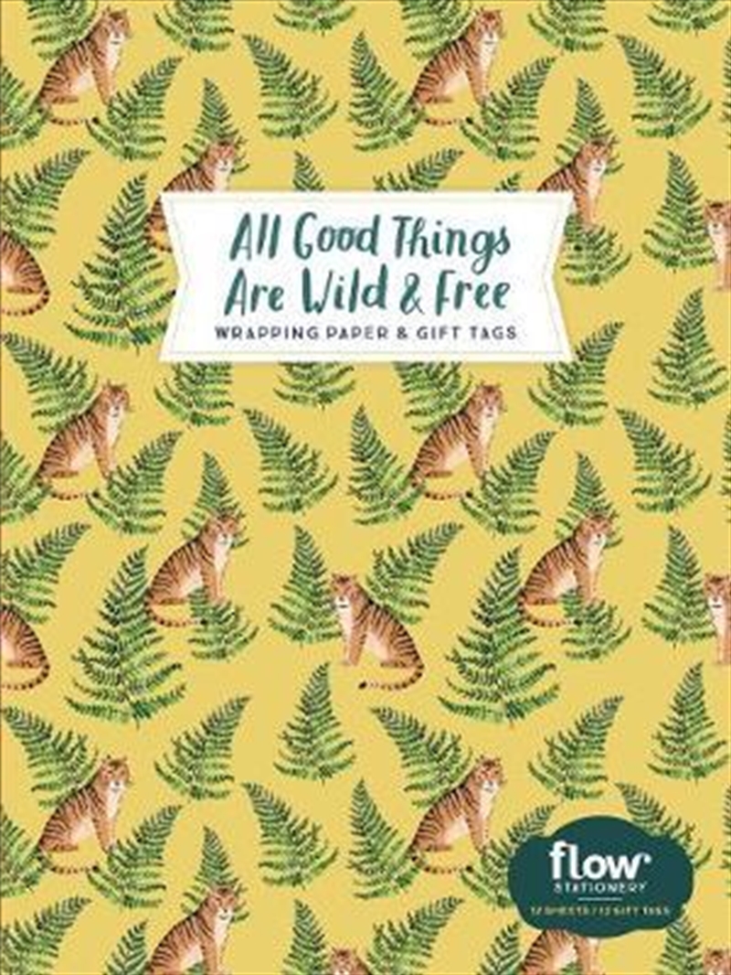 All Good Things Are Wild and Free Wrapping Paper and Gift Tags/Product Detail/Party Accessories