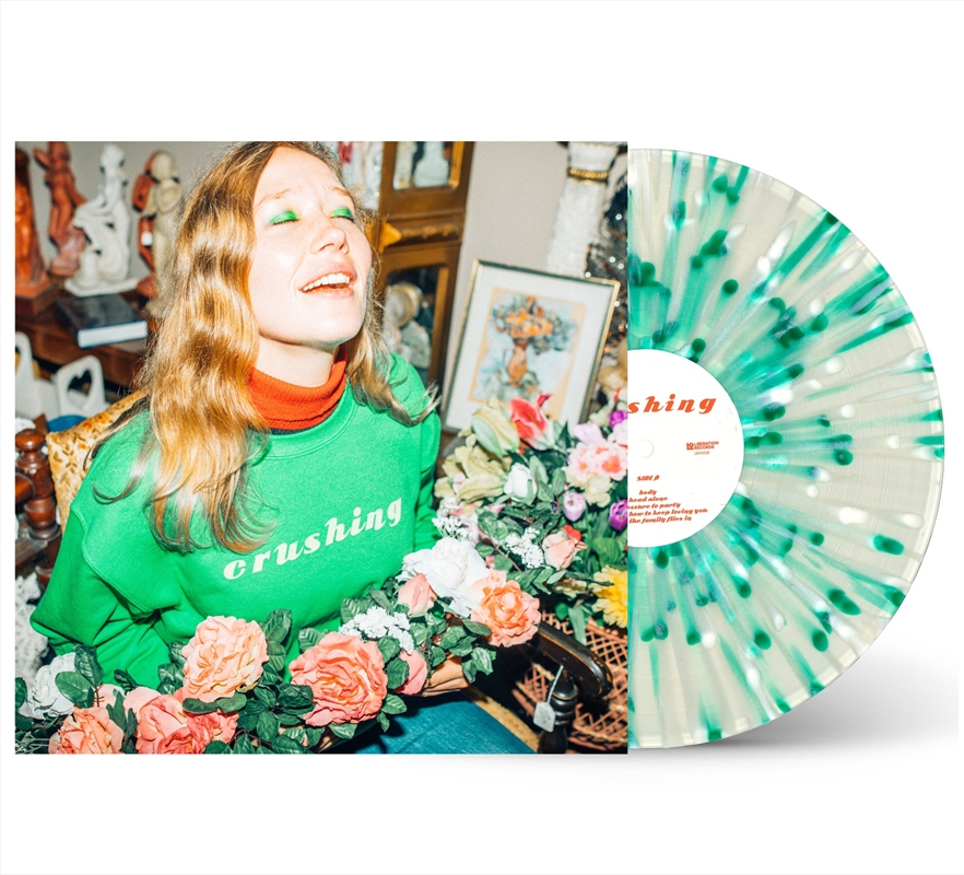 Crushing - Clear Green And White Splatter Vinyl (BONUS CIRCULAR CRUSHING STICKER)/Product Detail/Alternative