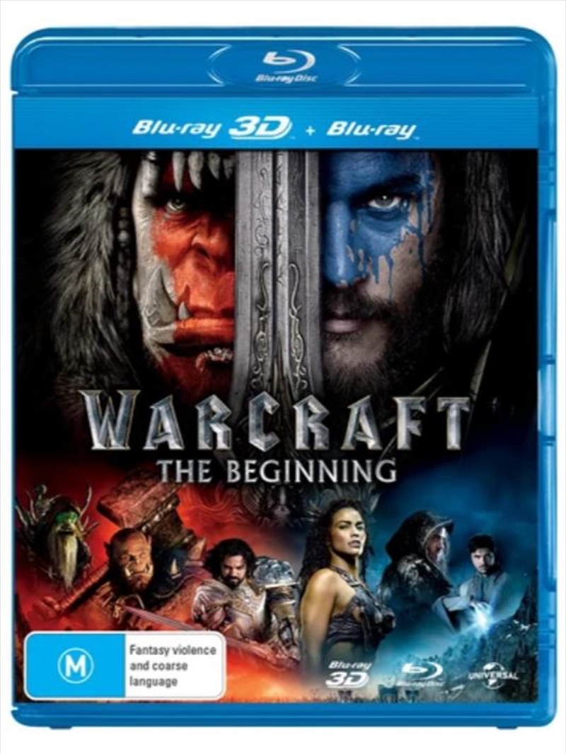 Warcraft - The Beginning  3D + 2D Blu-ray/Product Detail/Fantasy