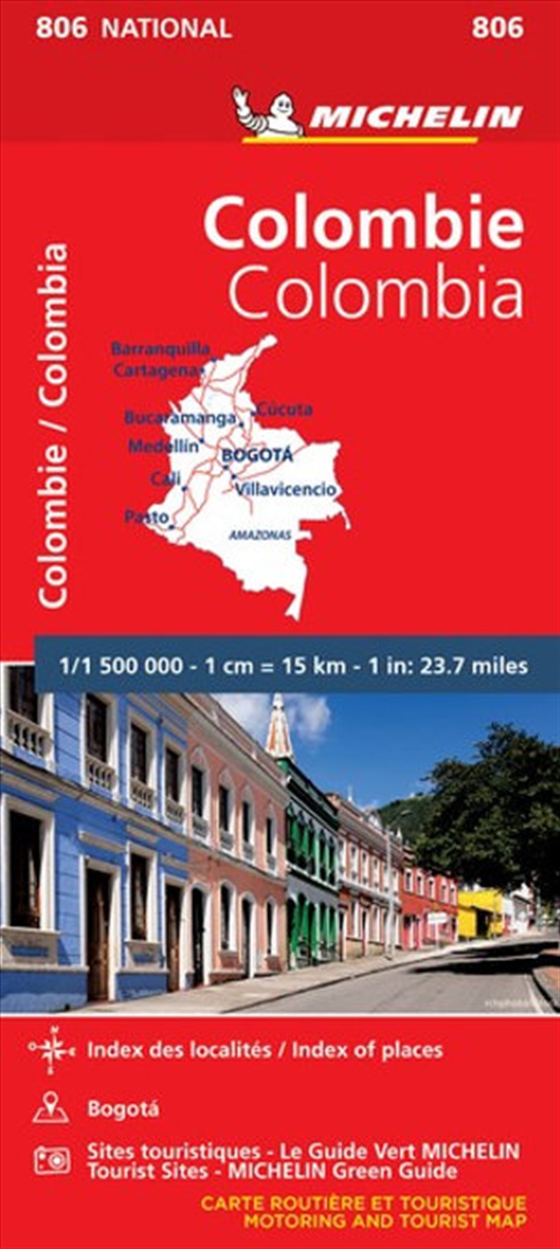 Colombia Michelin National Road Map 806/Product Detail/Travel & Holidays