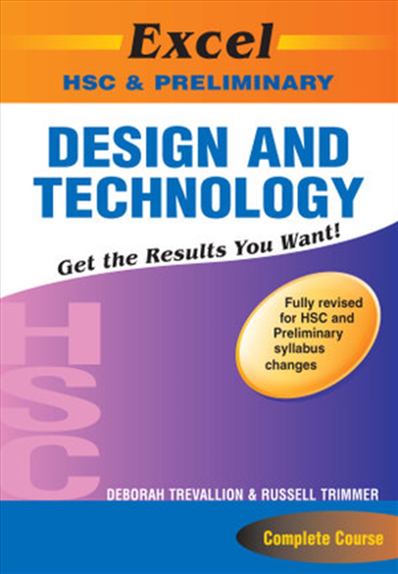Excel Study Guide: HSC & Preliminary Design and Technology (with HSC cards) Years 11-12/Product Detail/Reading