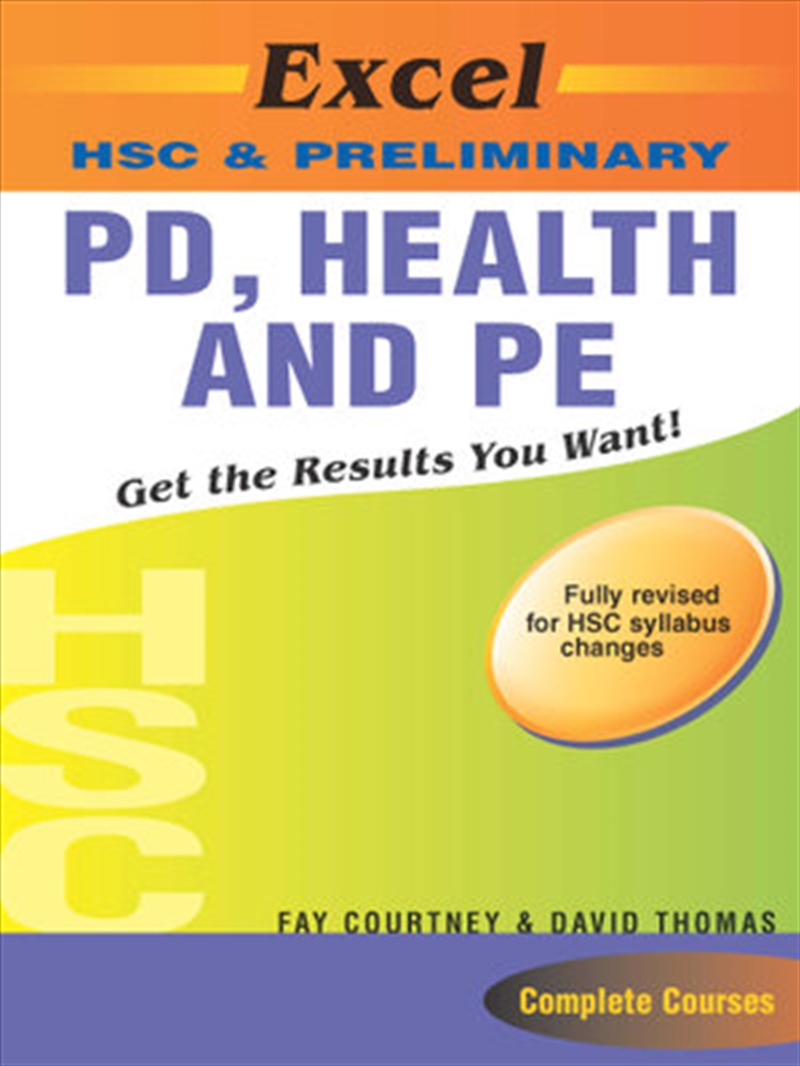 Excel Study Guide: HSC & Preliminary PD, Health and PE (with HSC cards) Years 11-12/Product Detail/Reading