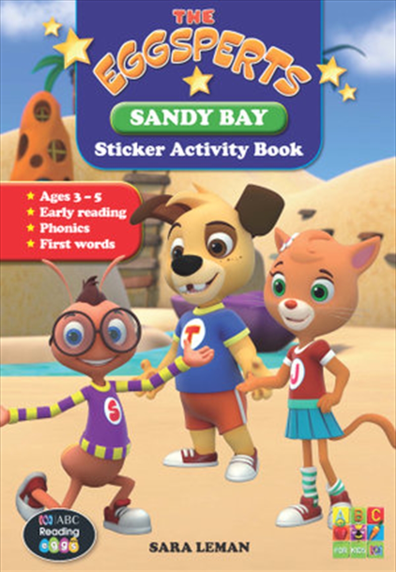 The Eggsperts Sticker Activity Books - Sandy Bay Ages 3-7/Product Detail/Stickers