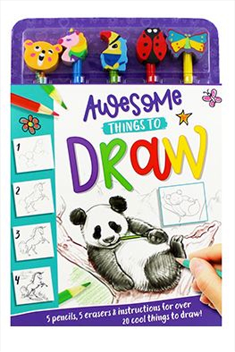 Awesome Things to Draw 5-Pencil Set/Product Detail/Kids Colouring