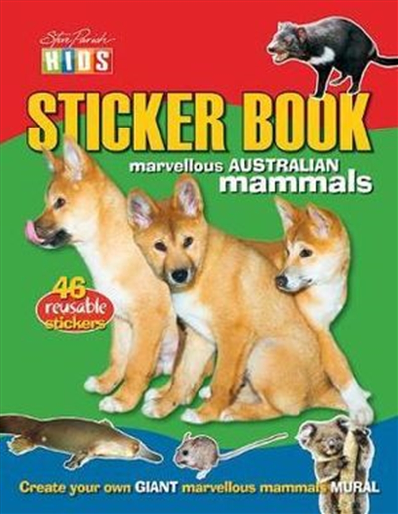 Steve Parish Sticker Books: Marvellous Australian Mammals/Product Detail/Stickers