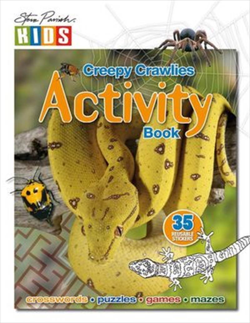 Steve Parish Sticker Activity Book: Creepy Crawlies/Product Detail/Stickers