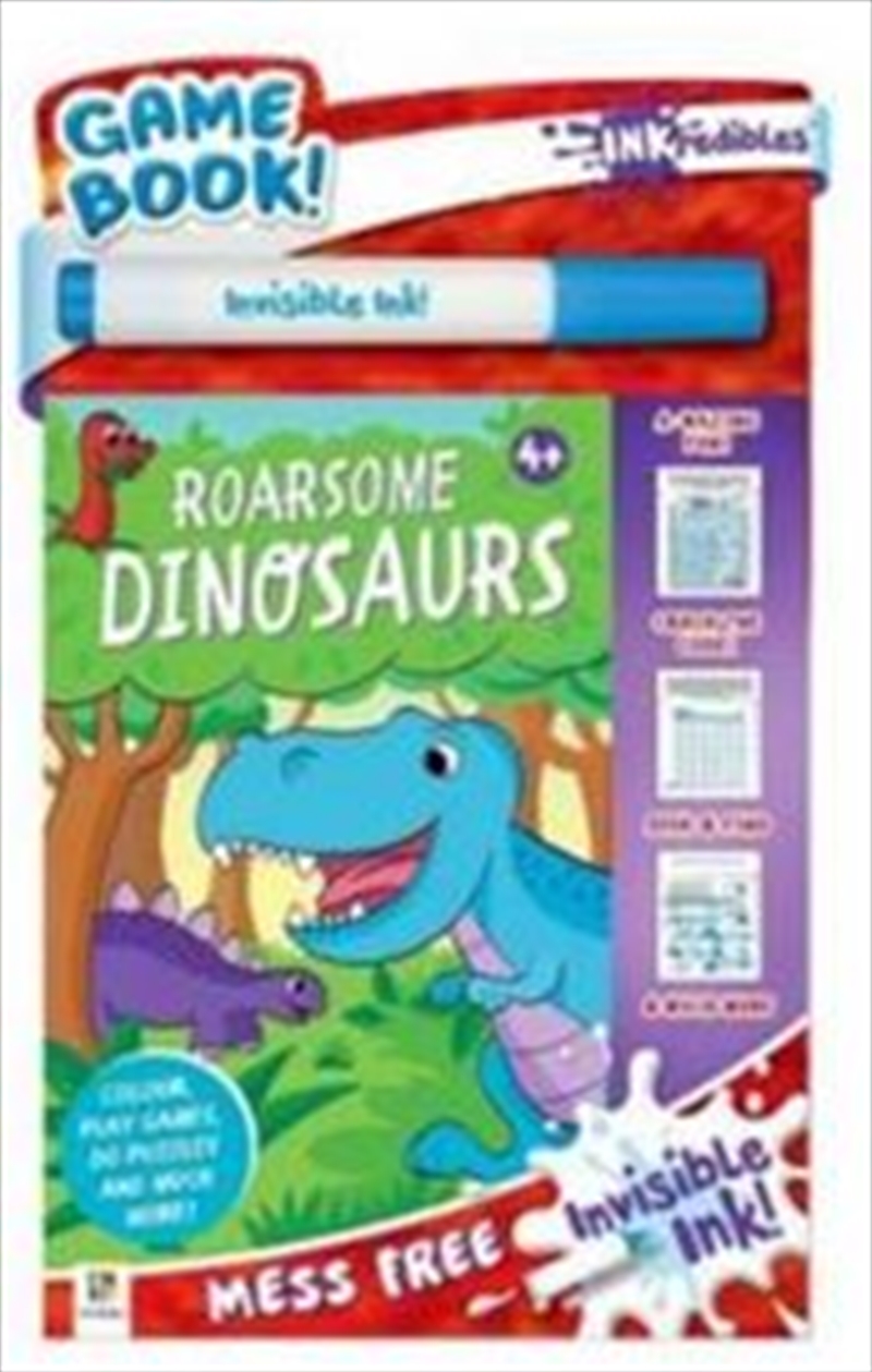 Inkredibles Invisible Ink: Roarsome Dinosaurs/Product Detail/Kids Colouring
