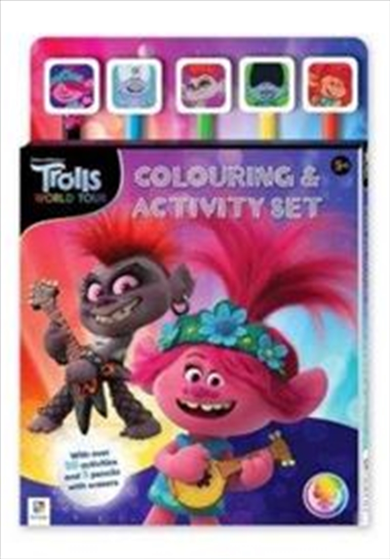 Trolls World Tour 5-Pencil Set/Product Detail/Colouring