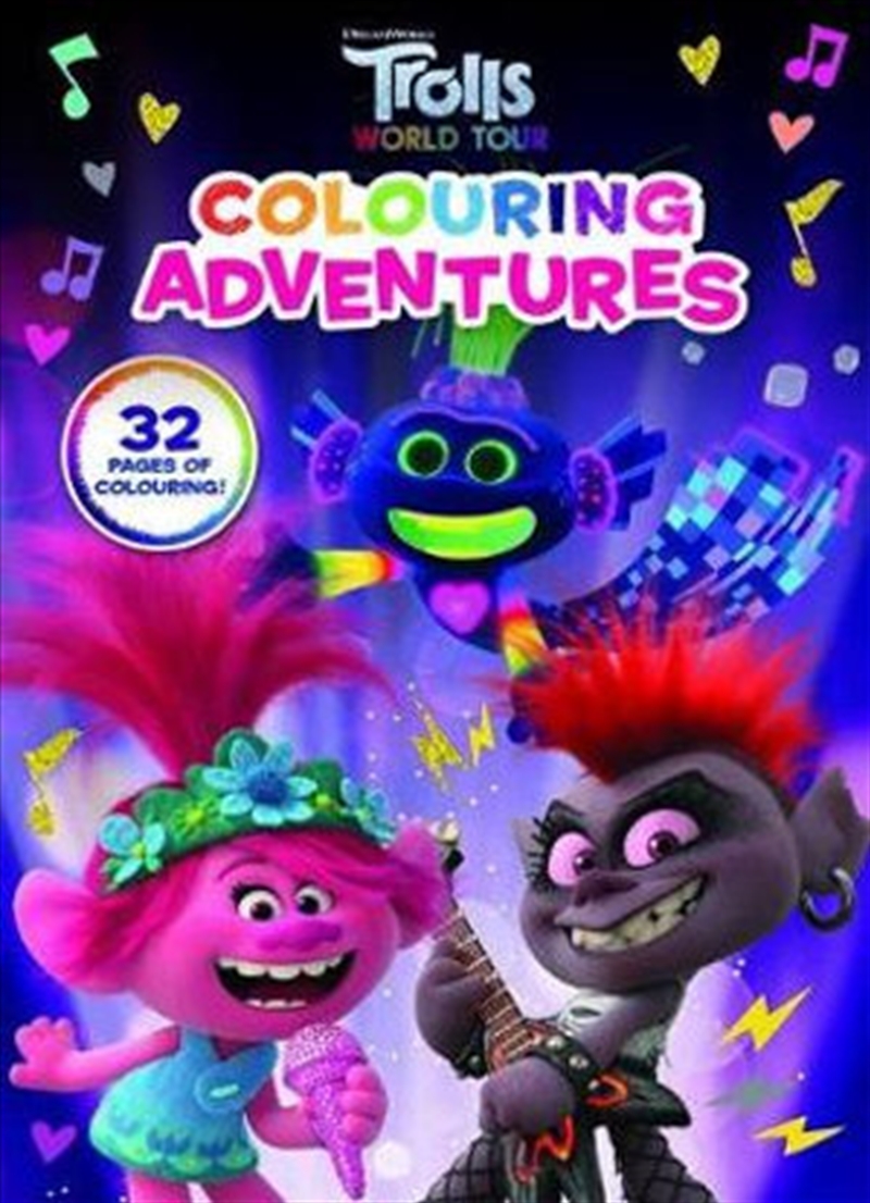 DreamWorks Trolls World Tour: Colouring Adventures/Product Detail/General Fiction Books