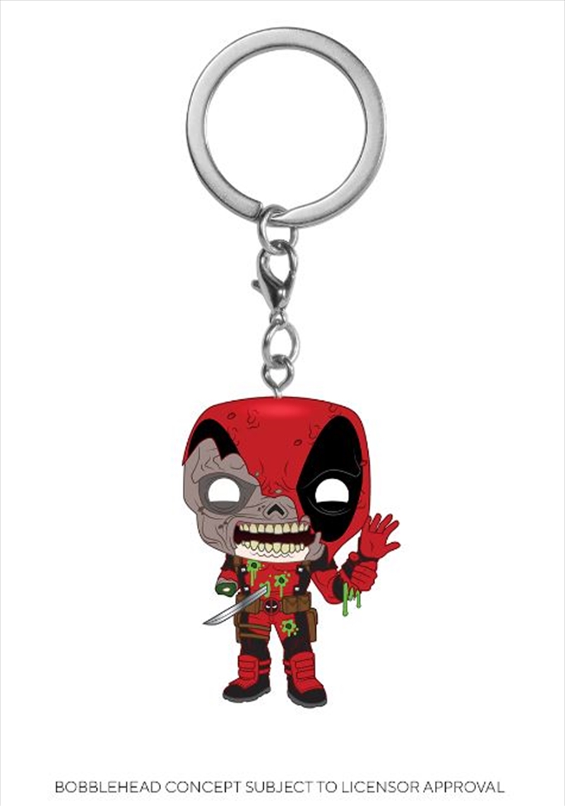 Marvel Zombies - Deadpool Pop! Keychain/Product Detail/Movies