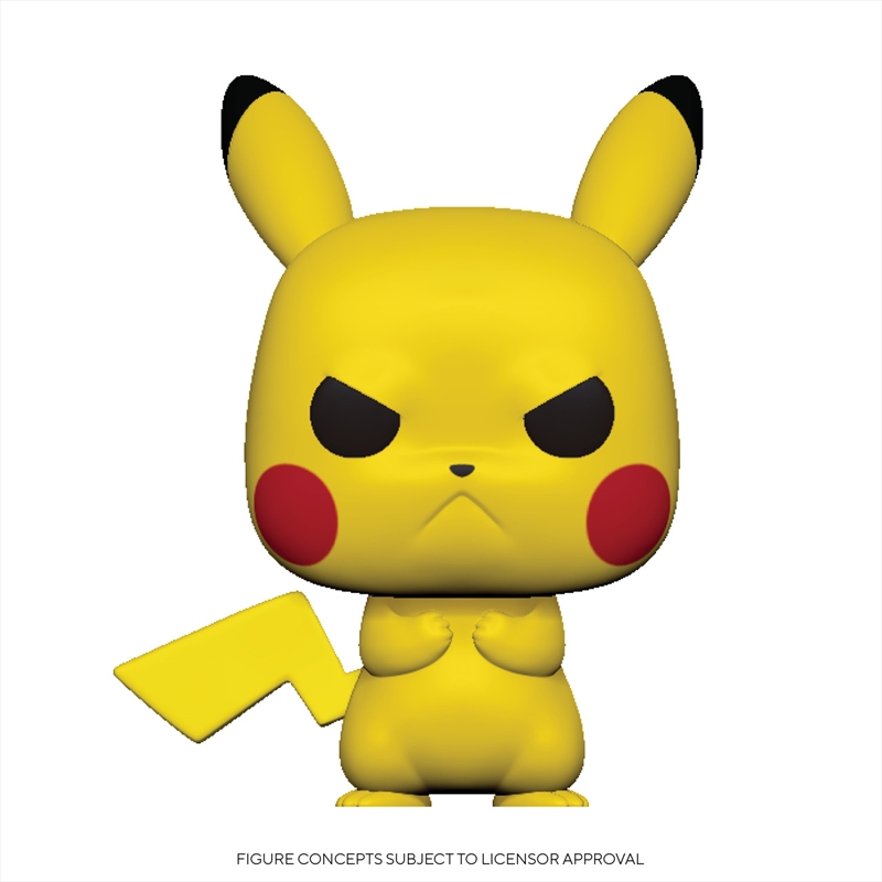 Pokemon - Pikachu Grumpy Pop!/Product Detail/TV