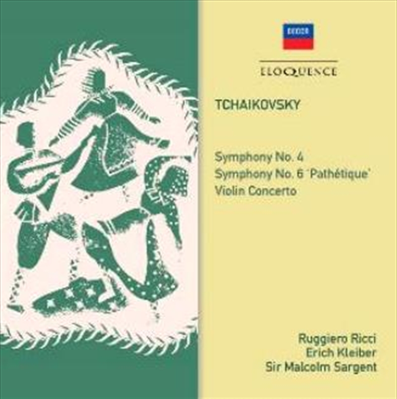 Tchaikovsky Symphonies 4 & 6 - Violin Concerto/Product Detail/Classical