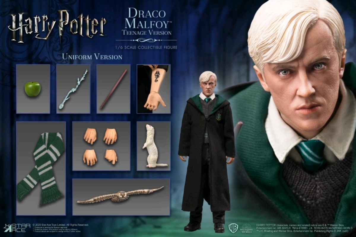 Harry Potter - Draco Malfoy Teenager Uniform 1:6 Scale 12" Action Figure/Product Detail/Figurines