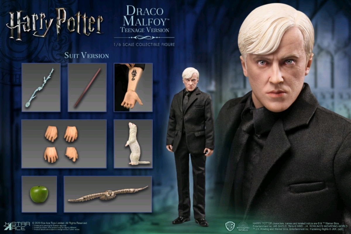 Harry Potter - Draco Malfoy Teenager Suit 1:6 Scale 12" Action Figure/Product Detail/Figurines