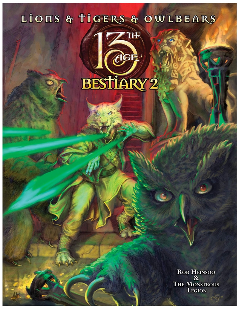 13th Age RPG - Bestiary 2 (Hardback)/Product Detail/RPG Games