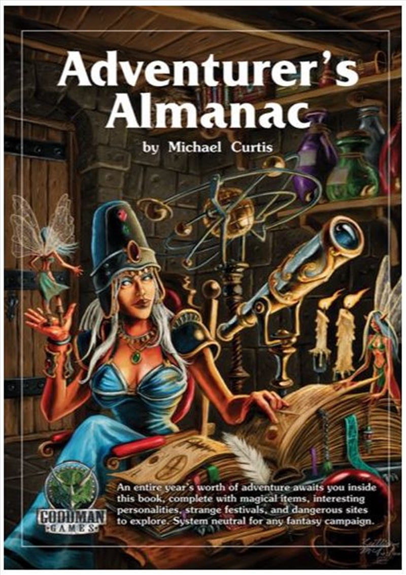 Adventures Almanac RPG - Hardback/Product Detail/RPG Games