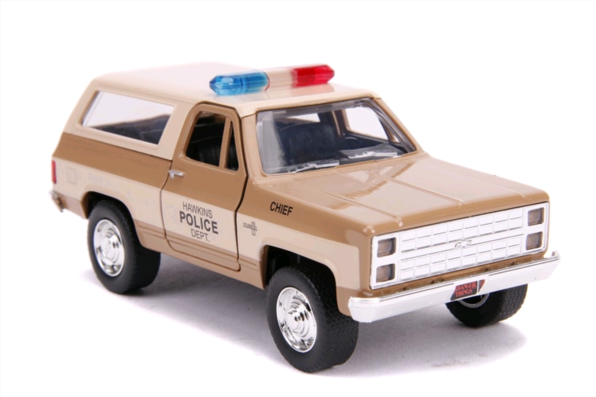 Stranger Things - 1980 Chevy K5 Blazer 1:32 Hollywood Ride/Product Detail/Figurines