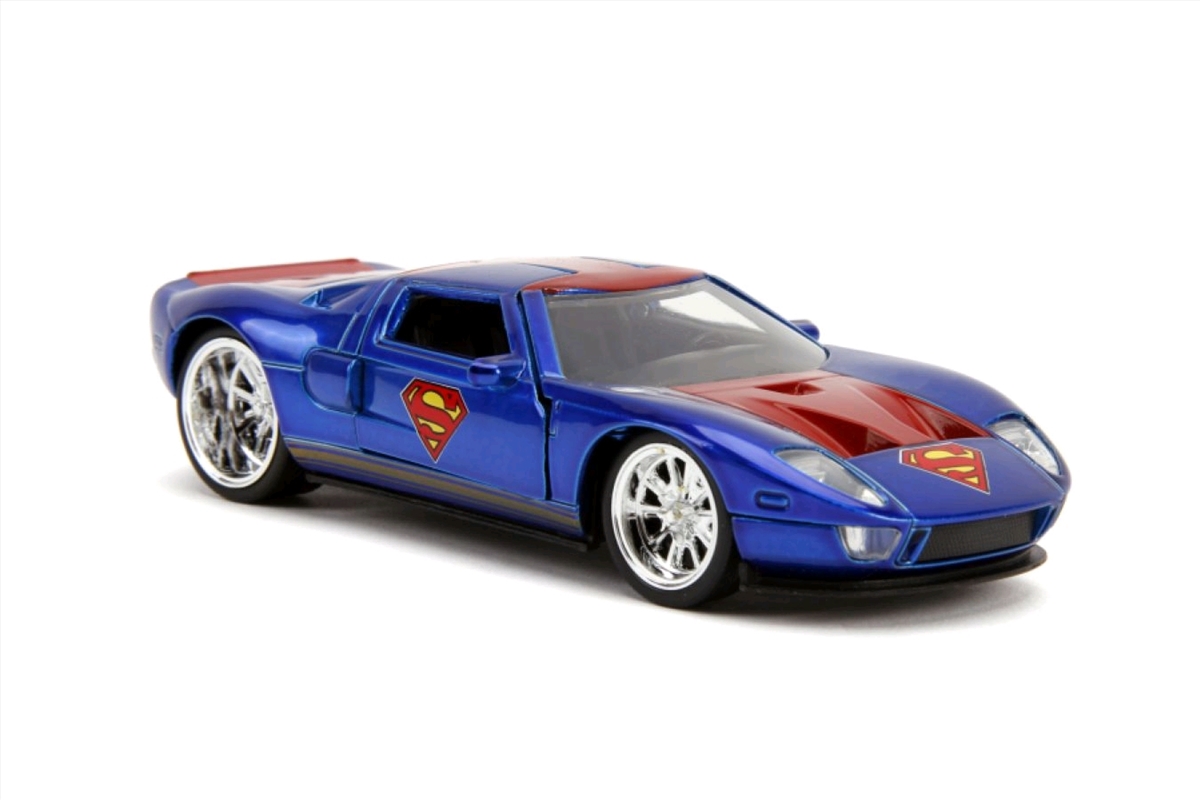 Superman - Ford GT 2005 1:32 Scale Hollywood Ride/Product Detail/Figurines