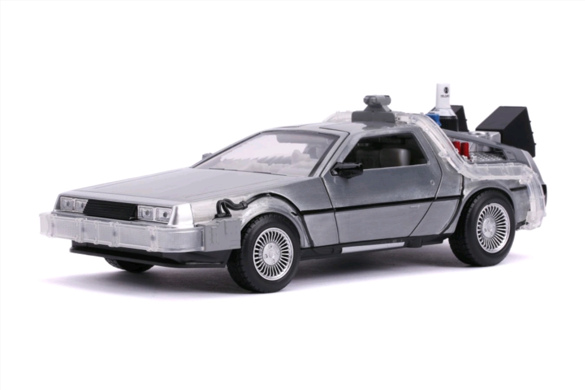 Back to the Future 2 - Delorean 1:24 Scale Hollywood Ride/Product Detail/Figurines
