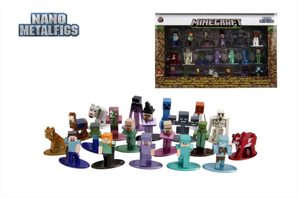 Minecraft - Nano Metalfigs 20-pack wave 02/Product Detail/Figurines