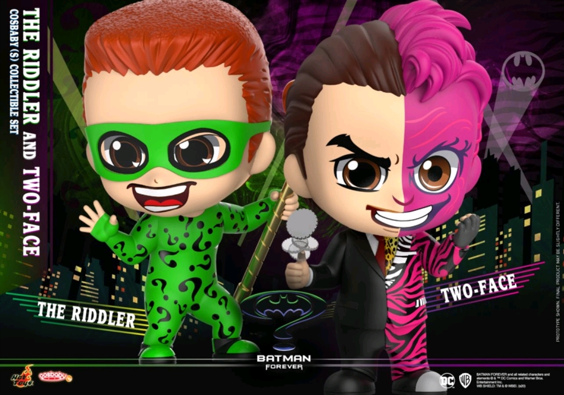Batman Forever - Riddler & Two-Face Cosbaby Set/Product Detail/Figurines