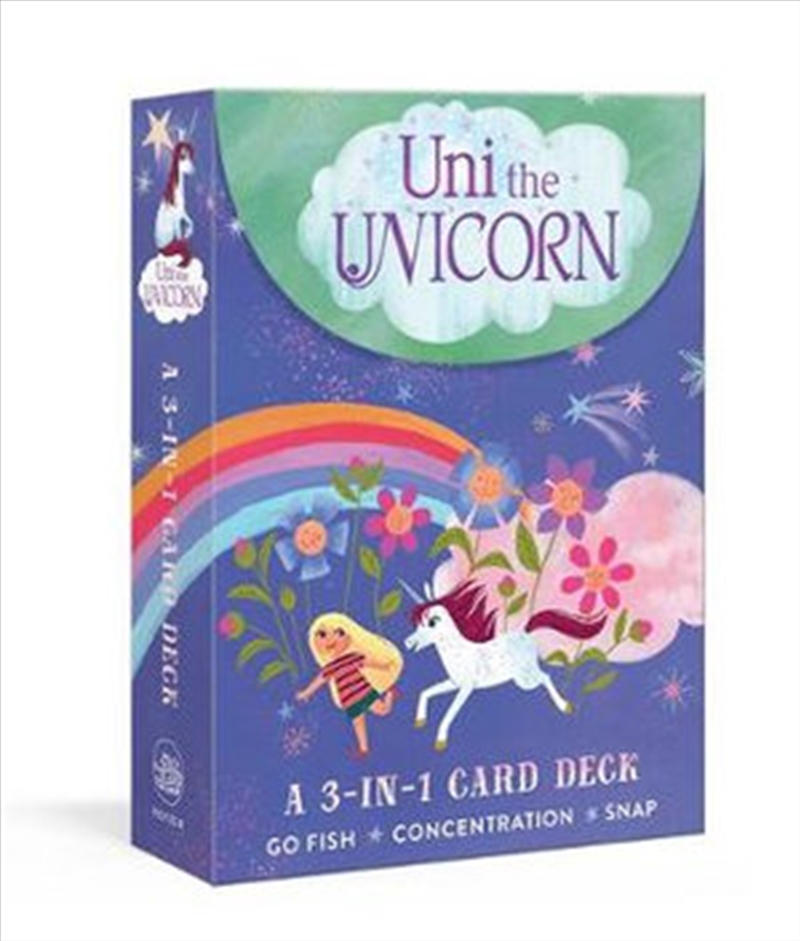 Uni the Unicorn: A 3-in-1 Card Deck : Card Games Include Go Fish, Concentration, and Snap/Product Detail/Childrens Fiction Books