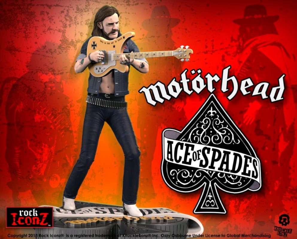 Motorhead - Lemmy III Rock Iconz Statue/Product Detail/Statues