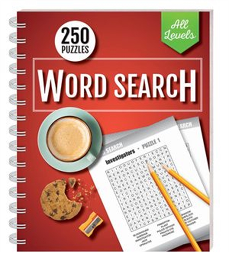 250 Puzzles Wordsearch All Levels (spiral bound)/Product Detail/Reading