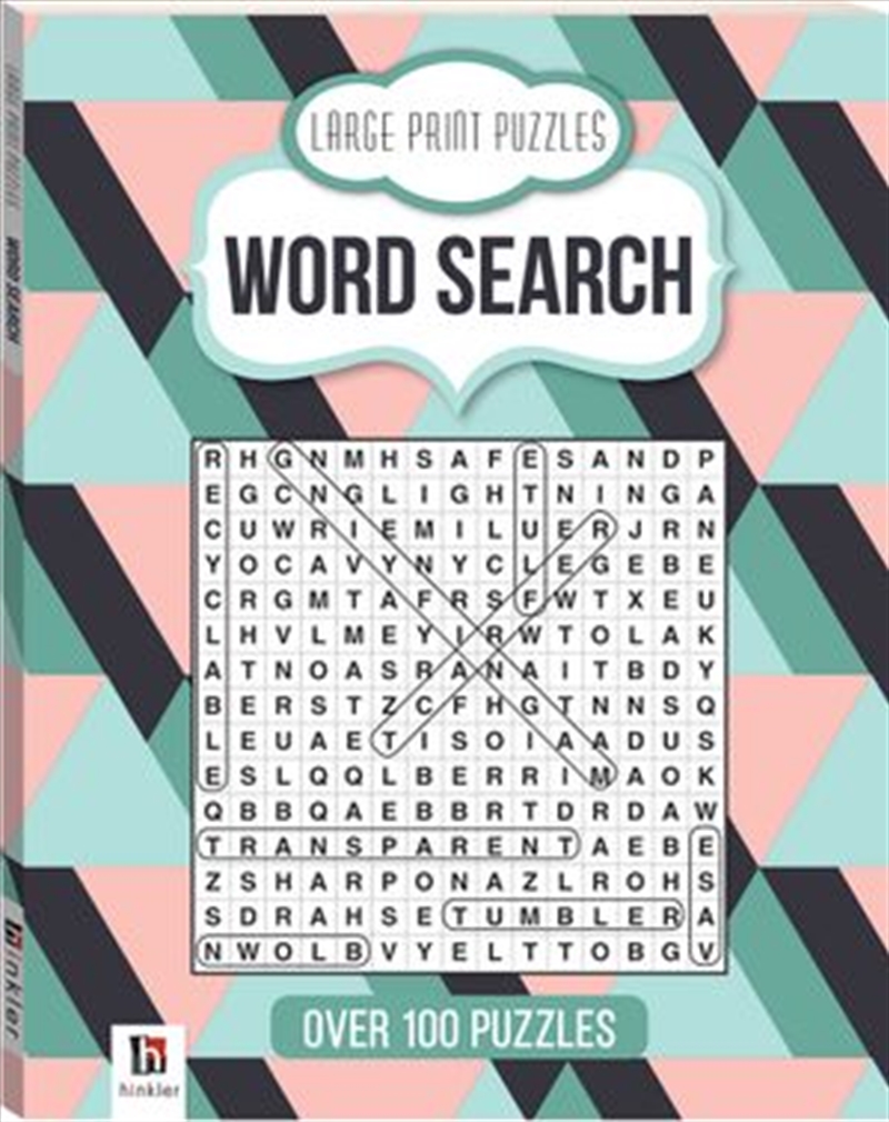 Large Print Puzzles Wordsearch (Series 4)/Product Detail/Reading