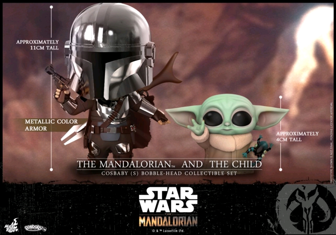 Star Wars: The Mandalorian - Mandalorian and the Child Cosbaby Set/Product Detail/Figurines