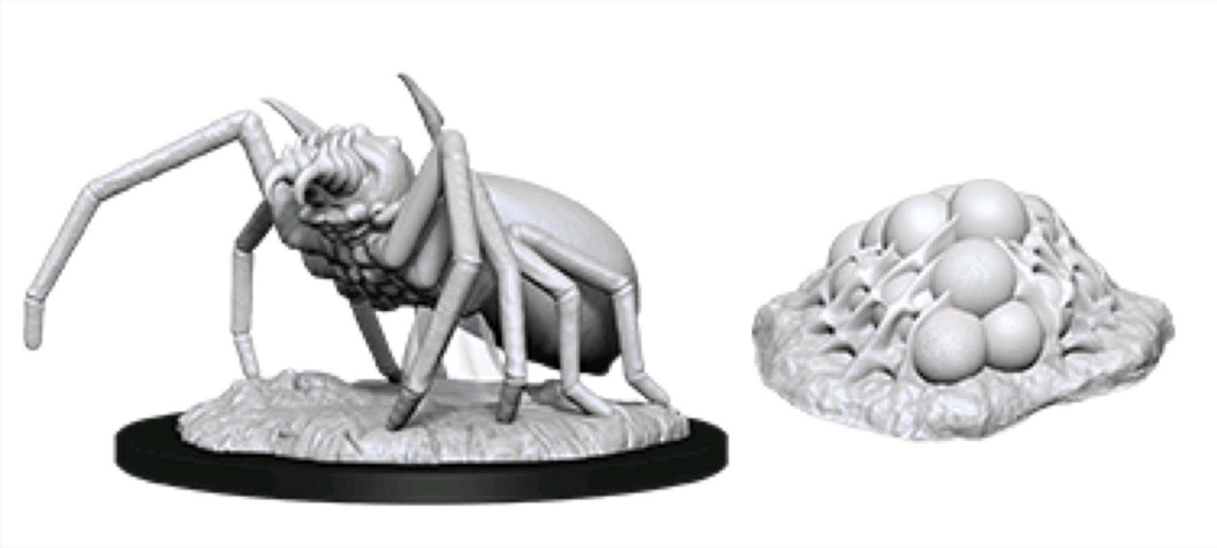Dungeons & Dragons - Nolzur’s Marvelous Unpainted Minis: Giant Spider & Egg Clutch/Product Detail/RPG Games