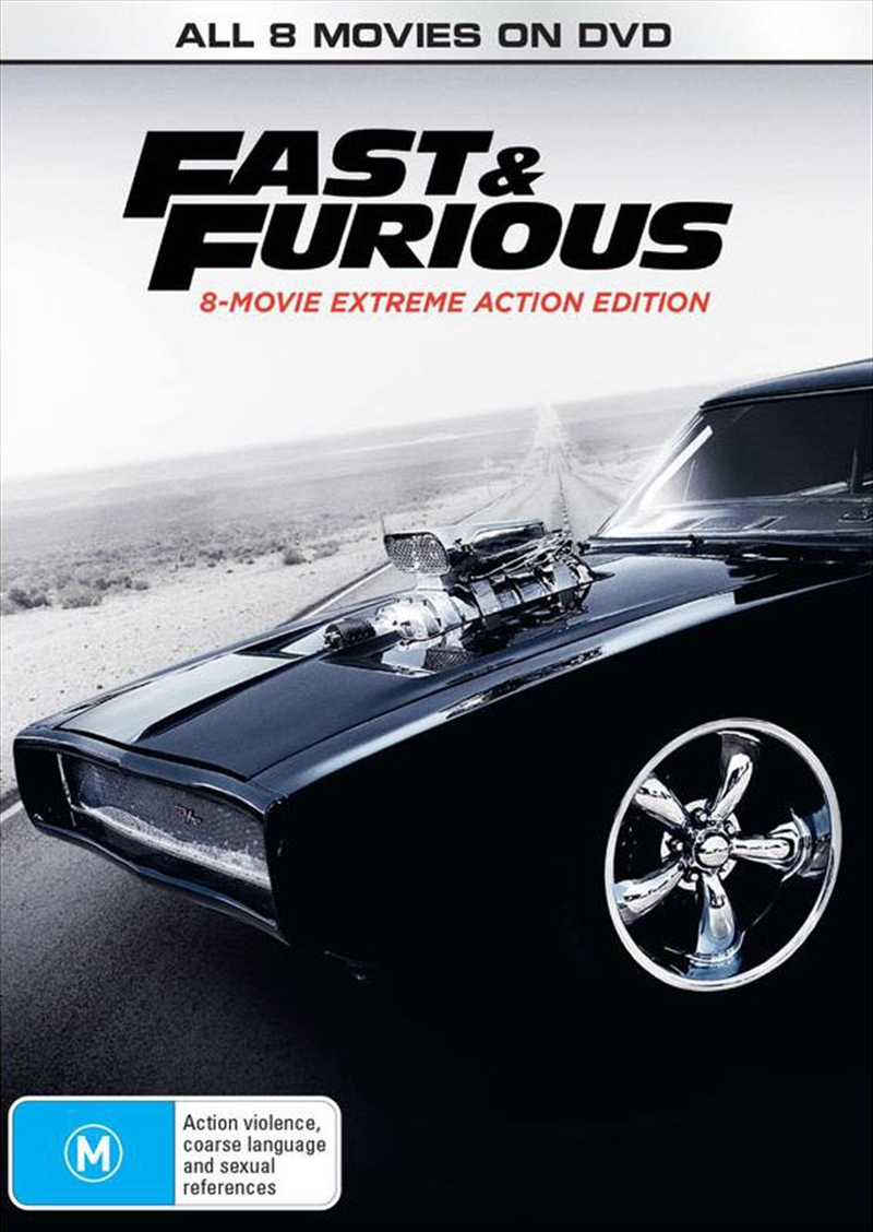 Fast and Furious  8 Movie Franchise DVD/Product Detail/Action