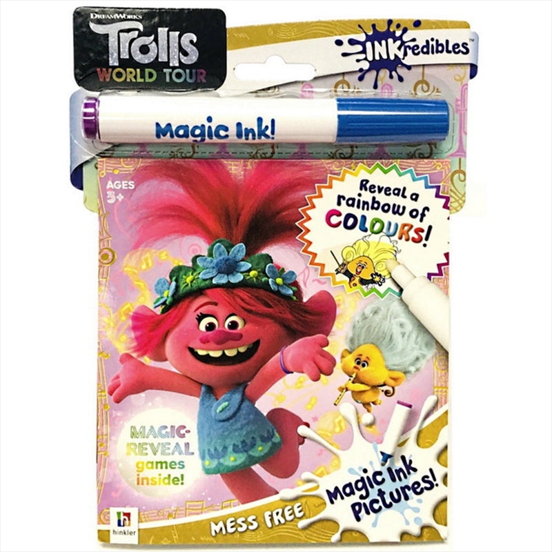 Inkredibles: Trolls World Tour Magic Ink Pictures | Paperback Book