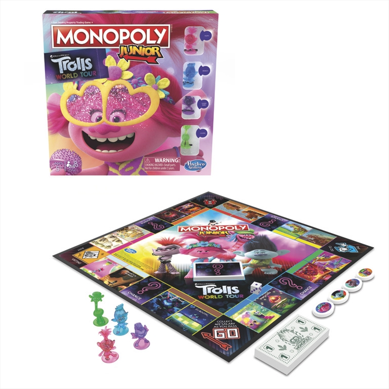 Monopoly Jr Trolls 2 | Merchandise